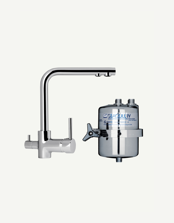 Kit Seagull IV X-1 con svuotamento antigelo e miscelatore a ponte Deluxe L
