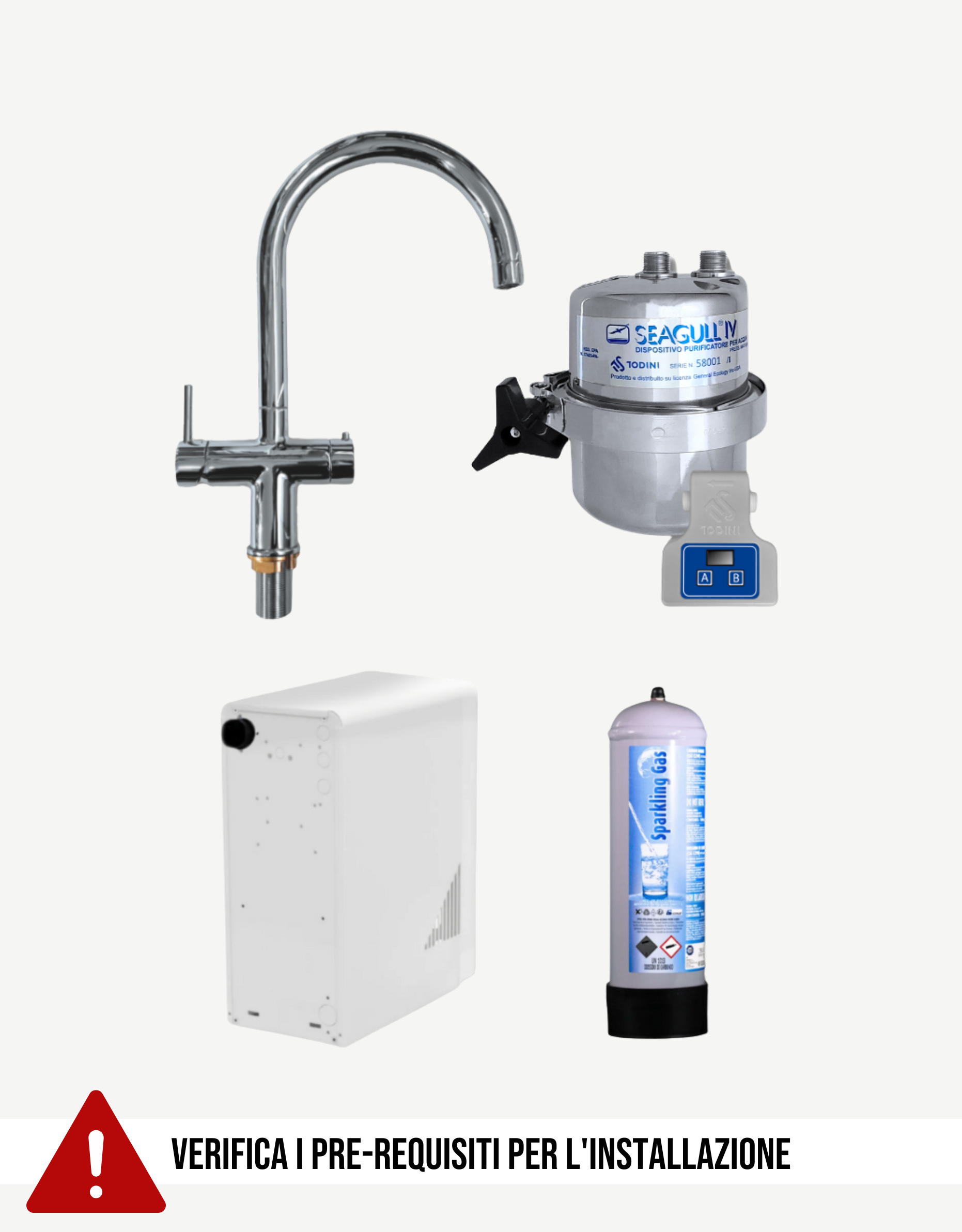 Seagull X-1 LS Deluxe Superior con Contalitri